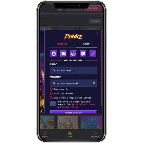 Punkz registro